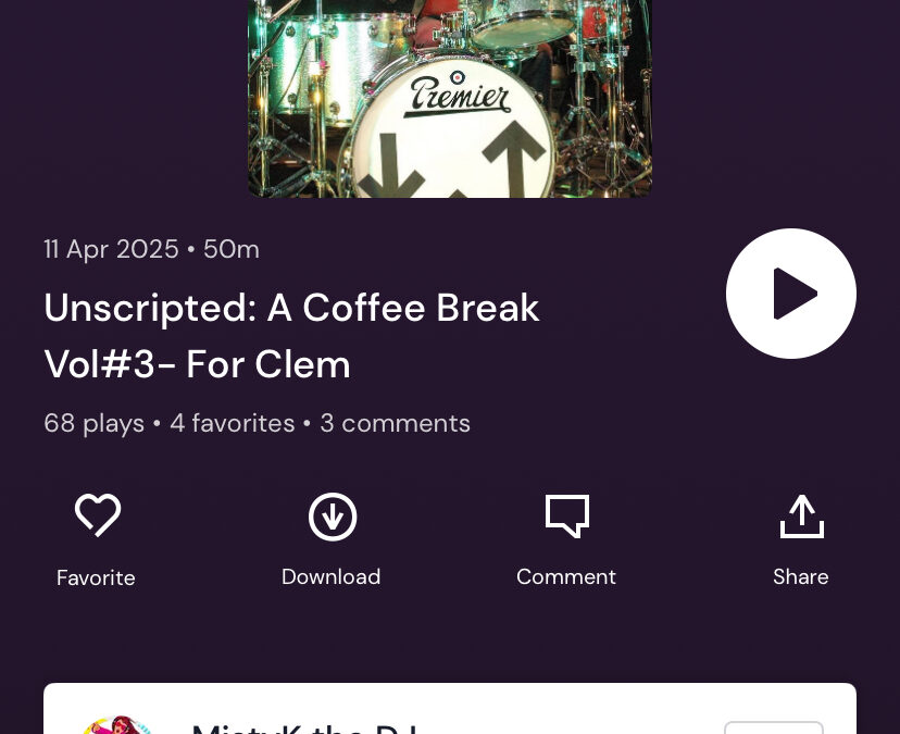 MistyK The DJ Clem Burke Memorial Show